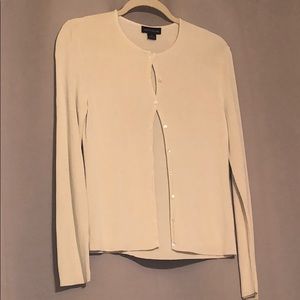 Ann Taylor Women  button Down long sleeve Sweater